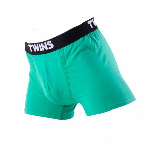 Bóxer Twins verde para caballero mbk0634