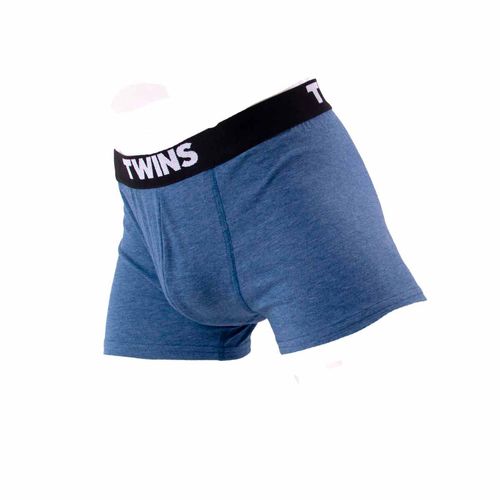 Bóxer para caballero Twins azul mbk0630