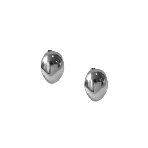 Aretes gotita  Nuvi plateados ARE-708 P