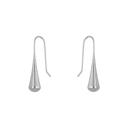 Aretes gota Nuvi plateados ARN-213 P