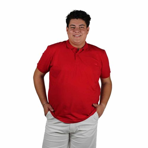 Playera tipo polo Authentic Lyon rojo para caballero 334991-500