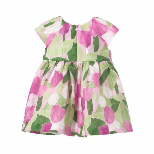 Vestido Mayoral morado para bebé 1909