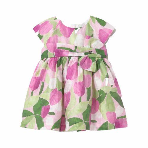 Vestido Mayoral morado para bebé 1909