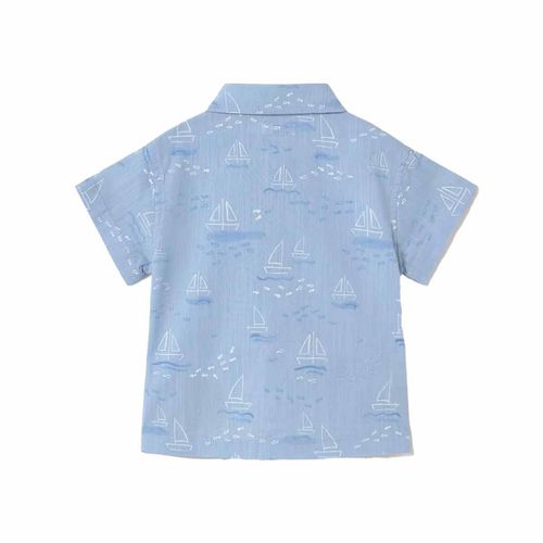 Camisa Mayoral para bebé azul 1112