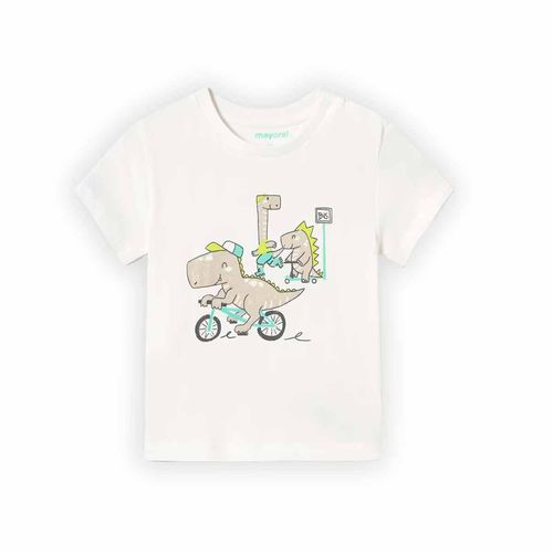 Playera Mayoral para bebé blanco 1062