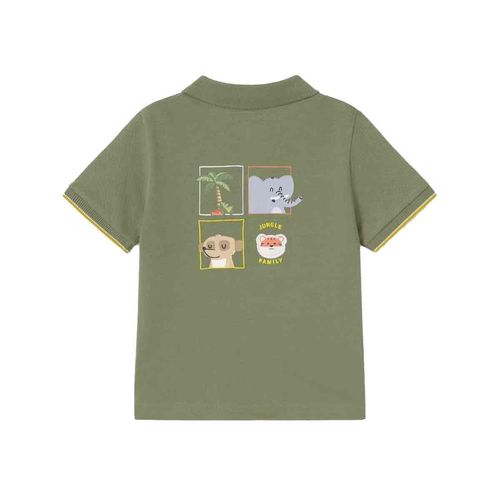 Playera polo Mayoral para bebé verde 1108