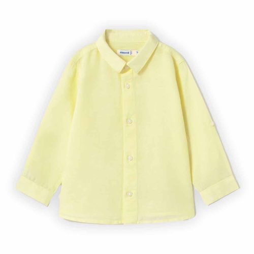 Camisa Mayoral para bebé amarillo 1116