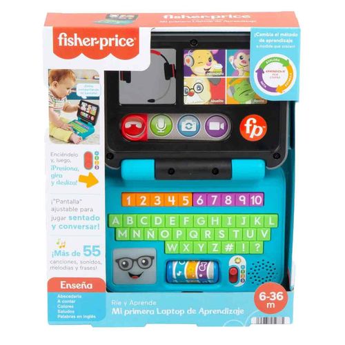 Mi primer laptop Fisher Price ríe y aprnede hgw97