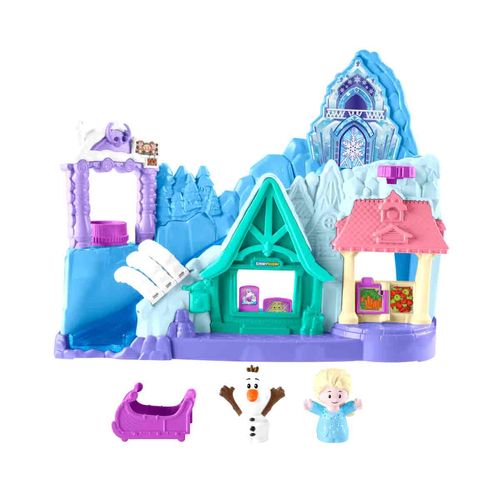 Little people Fisher Price frozen aventuras en trineo  hwb34