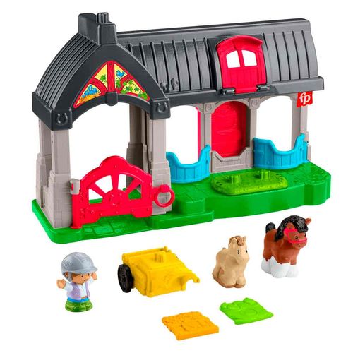 Little people Fisher Price establo de animales. hwr84