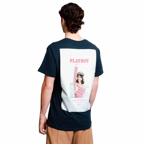 Playera Lob para caballero azul cppm1520