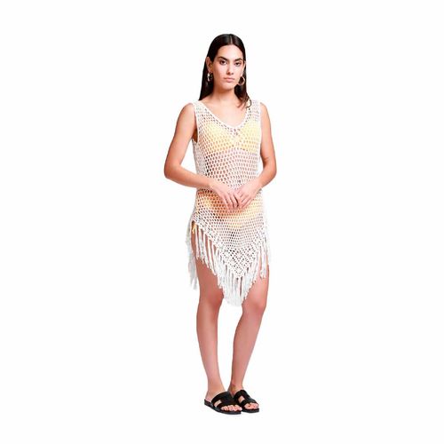 Salida de baño Lob para dama blanco dsba0144