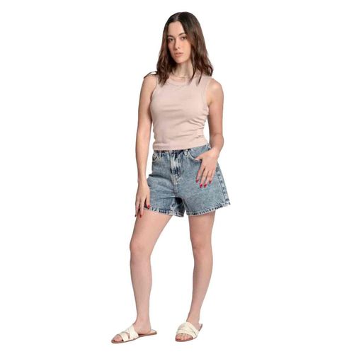 Short de mezclilla Balam para dama azul bl6932