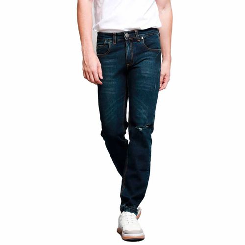 Pantalón de mezclilla Lob para caballero azul cjnm0039