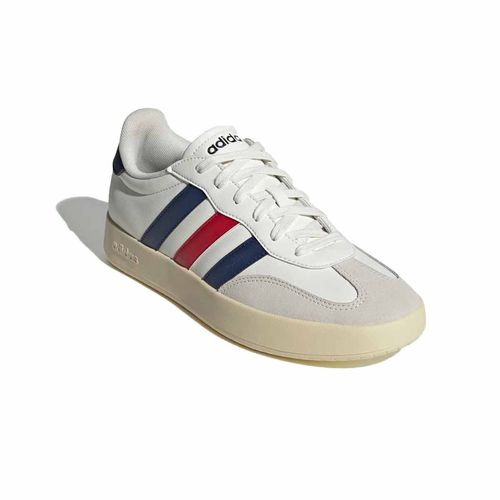 Tenis Adidas casual para caballero blanco JI2312