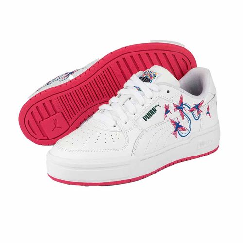 Tenis Puma casual para dama blanco 398950 01
