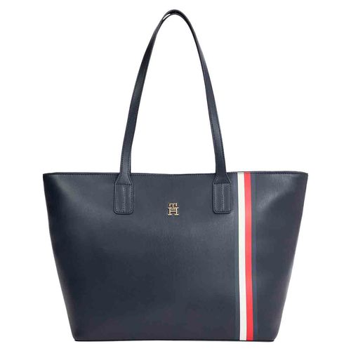 Bolso Tommy Hilfiger tote bag azul AW0AW16883-DW6