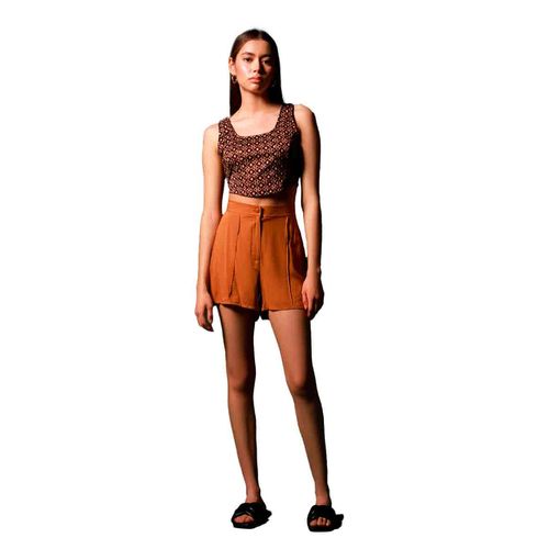 Short Lob para dama kaky psst0003