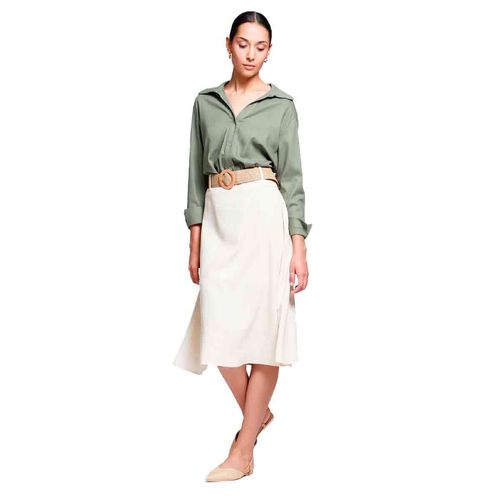 Falda Lob para dama beige dfmi0428