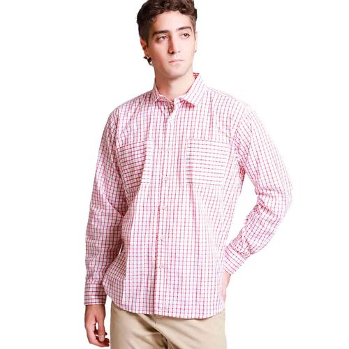 Camisa Lob para caballero rojo cccn1418