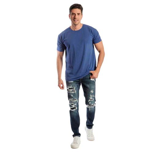 Playera Balam para caballero azul bbc0093