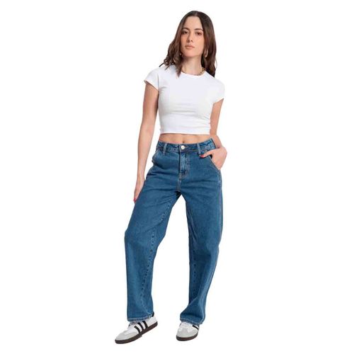Pantalón de mezclilla Balam para dama azul bl6855