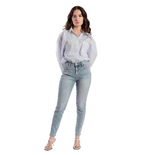 Pantalón de mezclilla Balam azul para dama bl7046