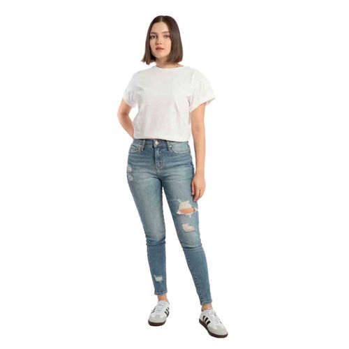 Pantalón de mezclilla Balam azul para dama bl7050