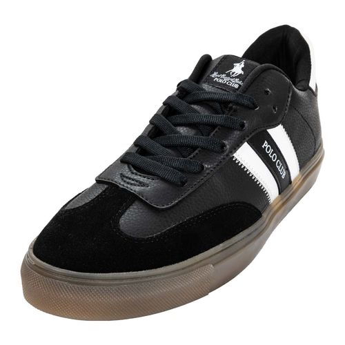 Tenis Royal County Polo Cl urbano para caballero negro PC 10500