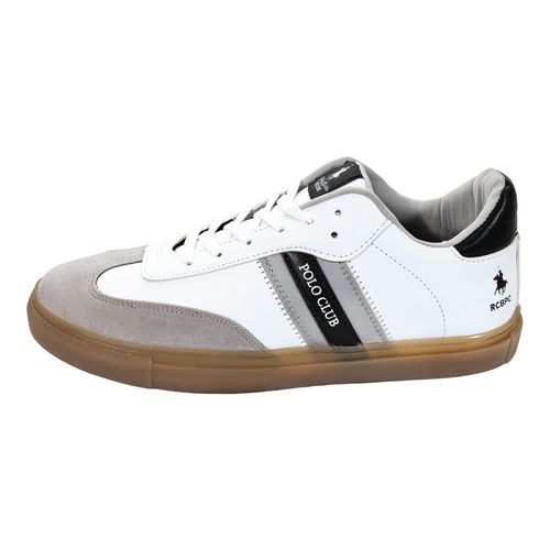 Tenis Royal County Polo Cl urbano para caballero blanco PC 10500