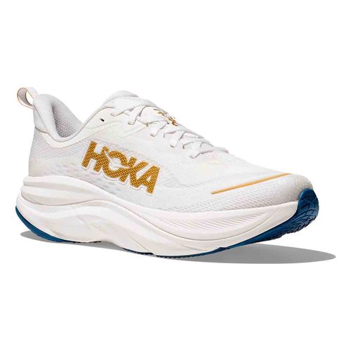 Tenis deportivo Hoka blanco para caballero Skyflow 1155111-ftg