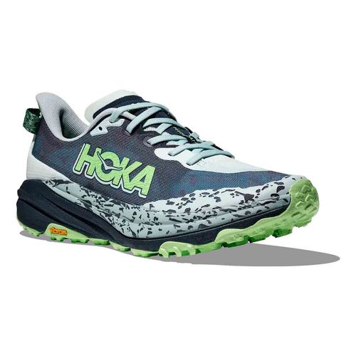 Tenis deportivo Hoka verde para caballero Speedgoat 6 1147791-drpl