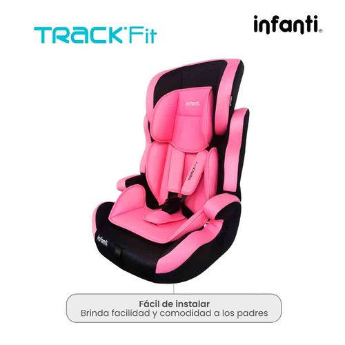 Autoasiento Infanti rosa negro 231nhb619bkf