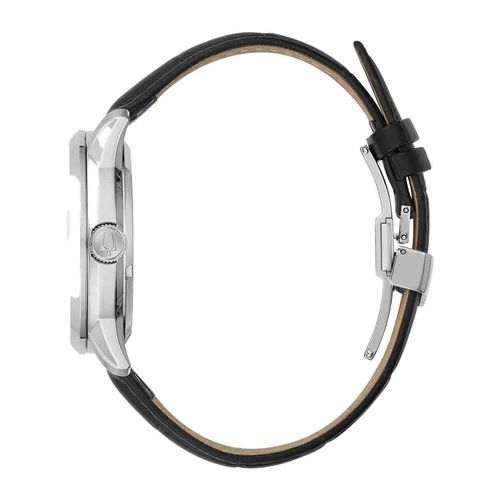 Reloj Bulova juvenil para caballero plateado 96A266
