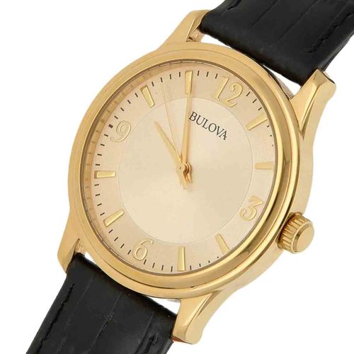 Reloj Bulova juvenil para caballero dorado 97A70