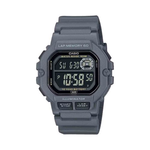Reloj Casio juvenil para caballero gris WS-1400H-8BVCF