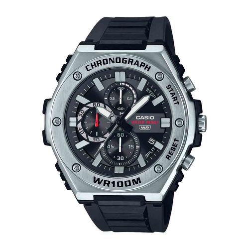 Reloj Casio juvenil para caballero plateado MWA-300H-1AVCF