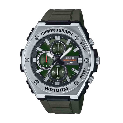 Reloj Casio juvenil para caballero plateado MWA-300H-3AVCF