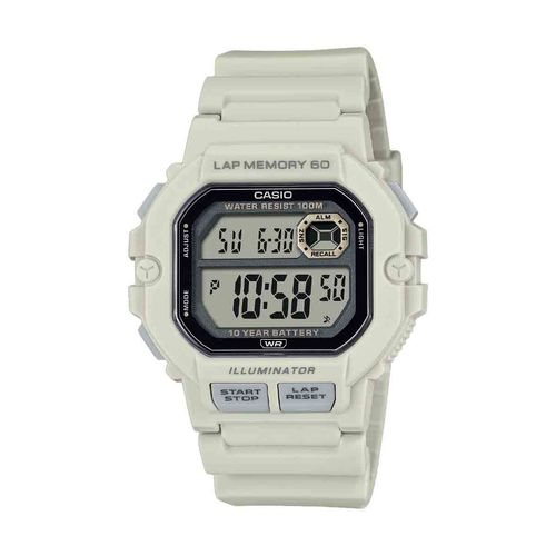 Reloj Casio juvenil para caballero beige WS-1400H-8AVCF