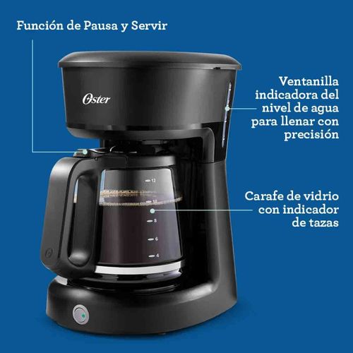 Cafetera eléctrica Oster negro 2183235