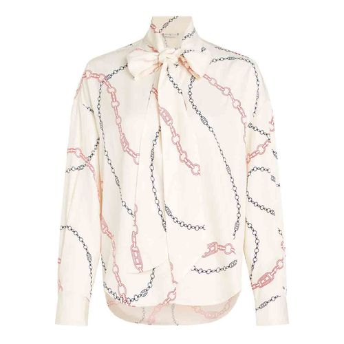 Blusa Tommy Hilfiger para dama blanco ww0ww44684
