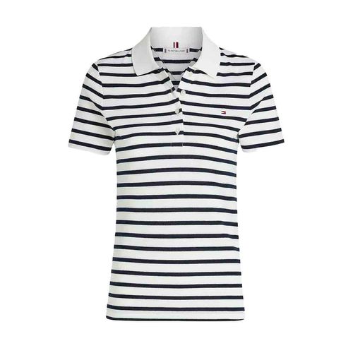 Playera polo Tommy Hilfiger para dama multicolor ww0ww43225