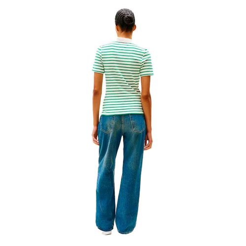 Playera polo Tommy Hilfiger para dama multicolor ww0ww43225