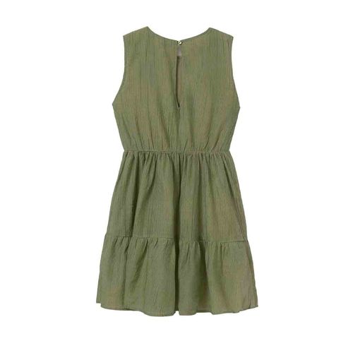 Vestido Mayoral verde para jovencita 6990