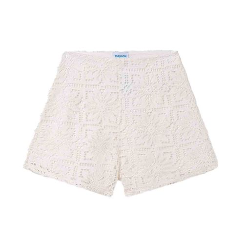Short Mayoral para jovencita blanco 6213