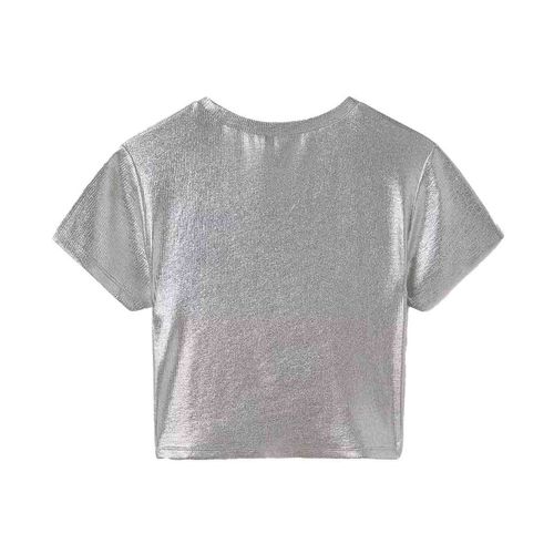 Blusa Mayoral para jovencita plata 6027