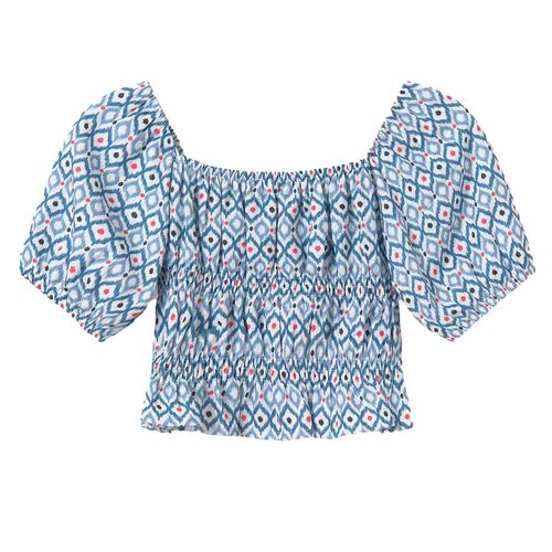 Blusa Mayoral azul para jovencita 6025