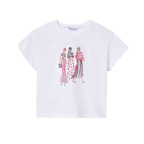 Blusa Mayoral para jovencita blanco 6030