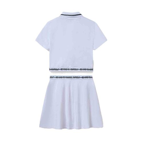 Conjunto Mayoral para jovencita blanco 6988