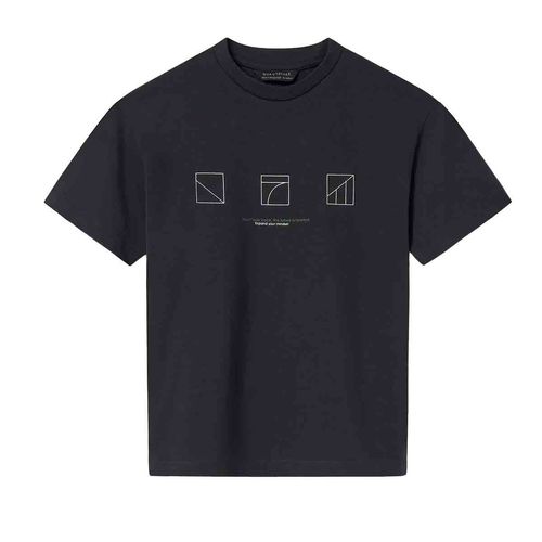 Playera Nuku Tavake para joven negro 6003